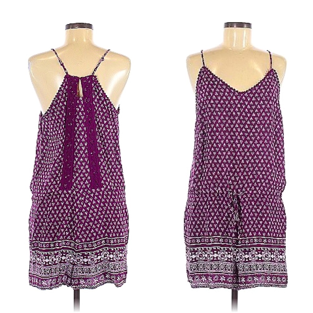 Skies are Blue Romper Size S purple